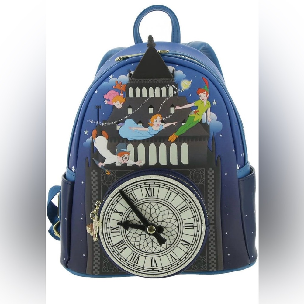 NWOT Peterpan Loungfly Mini Backpack